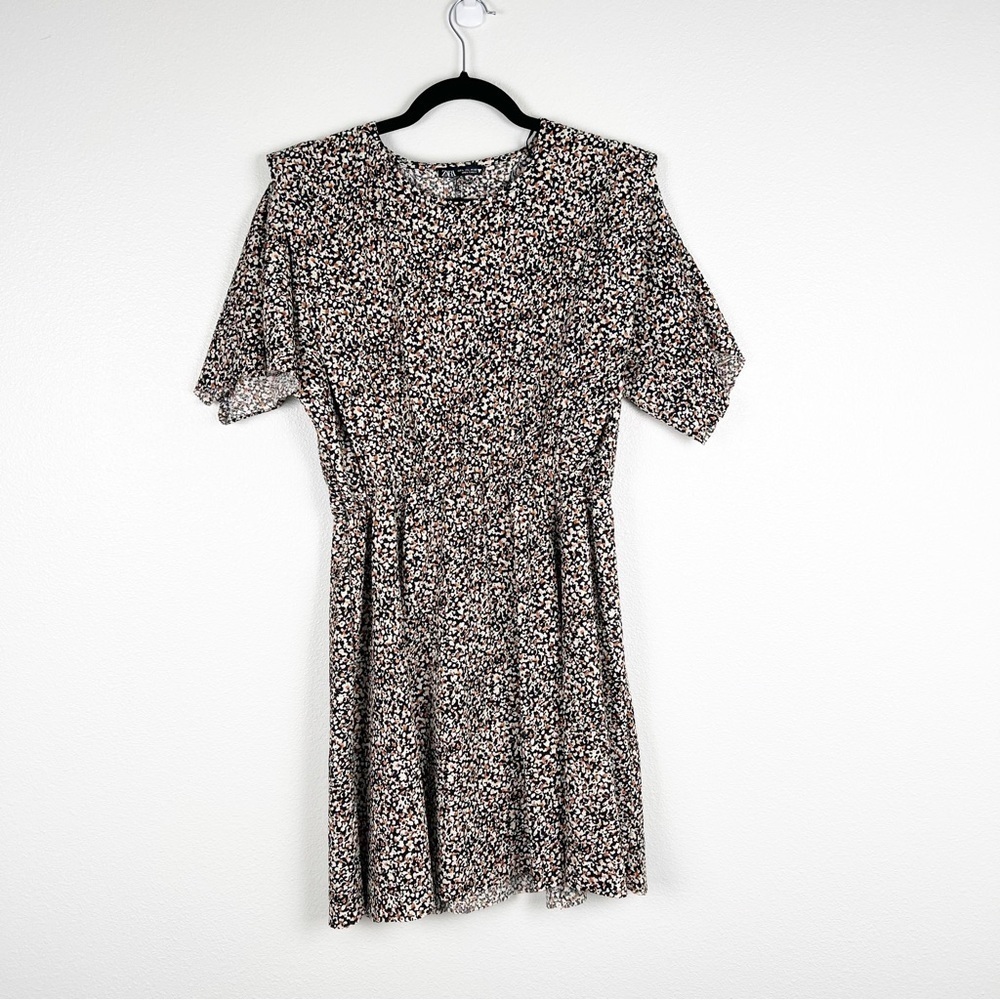 ZARA‎ Short Sleeve Dress Sz L